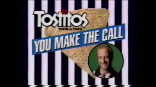 1995 Tostitos quotYou Make the Callquot TV Commercials [upl. by Rudiger]