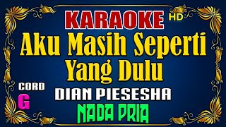 KARAOKE  Tak Ingin Sendiri  Dian Piesesha  Nada Pria [upl. by Austreng]