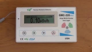 Dosimeter GQ GMC320 PLUS [upl. by Buatti]