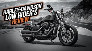 HarleyDavidson Low Rider S Review Unleashing the Power of the Ultimate Cruiser HarleyDavidson [upl. by Aiksa]