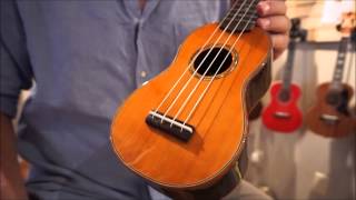 Ohana SK21A Solid CedarRosewood Sopranino Ukulele  Demo by UKE Republic [upl. by Biegel635]