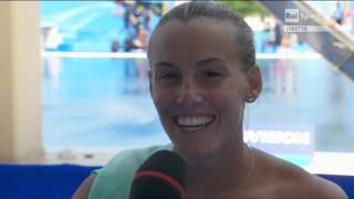 Tania Cagnotto  Argento trampolino 1m ai Mondiali di Barcellona 2013 [upl. by Ennaeirb]