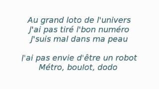 Grégory Lemarchal  SOS dun terrien détresse  Lyrics [upl. by Demah]