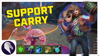 YOU CAN STILL CARRY AS SUPPORT  SMITE 2 Bacchus Support Gameplay [upl. by Malkin]