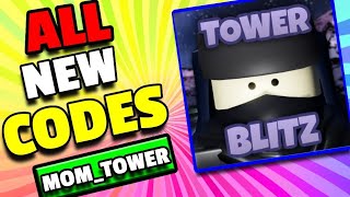 All Secret tower blitz Codes 2023  Codes for tower blitz 2023  Roblox Code [upl. by Wimsatt542]