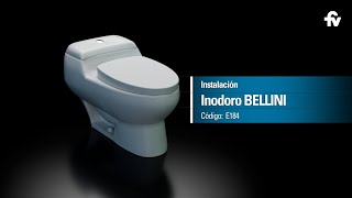 Instalación Inodoro BELLINI  FV [upl. by Hartley207]