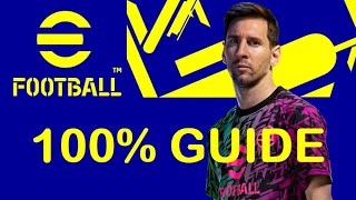 eFootball 100 TrophyAchievement Guide  Full Walkthrough [upl. by Gallagher]