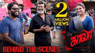 Kaala Tamil  Behind The Scenes featuring Theruvilakku Song  Rajinikanth  Pa Ranjith [upl. by Ayekim]