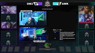 School of league Exams Quarti di Finale OM3 VS AWK BO3 FEARLESS bellissima series [upl. by Gibeon172]