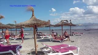 Alcudia Beach  Mallorca Spain  Must See amp Do  Travel Guide [upl. by Ahsela941]