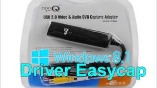 5 TUTORIAL EASYCAP DRIVER WINDOWS 81 [upl. by Dhruv504]