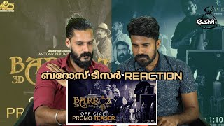 Barroz Promo Teaser Reaction  Mohanlal  Jijo  Santosh Sivan  Antony Perumbavoor  ekizhi [upl. by Siravat436]