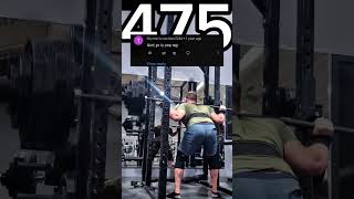 things only gym veterans know  PR vs 1RM gyatt 475x5 squat [upl. by Nylaroc]