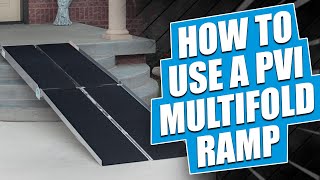 🎢How To Use A PVI Multifold Ramp [upl. by Ardnoed520]