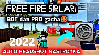 FREE FIRE SIRLARI UZBEK TILIDA  FREE FIRE NASTROYKA QILISH 2022  FREE FIRE OʻYNASHNI OʻRGANISH [upl. by Soule]