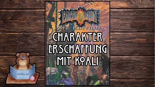 EarthDawn Charaktererschaffung mit Koali [upl. by Otilrac899]