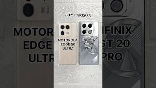 Motorola Edge 50 5G Ultra Vs Infinix GT 20 Pro 5G shorts comparison [upl. by Kaspar]