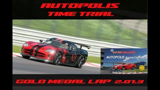 Autopolis Sport Mode Time Trial Gold Lap  2013 [upl. by Enattirb]