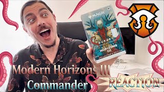 ELDRAZI INCURSION  First Look  Collectors Edition REACTION  Modern Horizons 3 Commander Deck [upl. by Ydnic498]