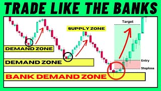 Supply amp Demand Trading Strategy Banks Don’t Want You To Know About [upl. by Suiratnod516]