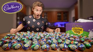 The 100 CADBURY CREME EGG CHALLENGE [upl. by Grania]