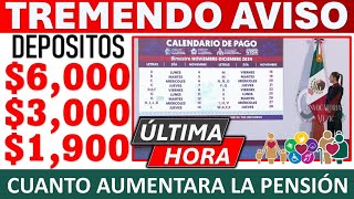 🔔💥 AVISO de PRESIDENTA y AUMENTOS 💥🚨 Adultos Mayores Noticias de PAGO Pensión Bienestar PAGOS [upl. by Erehs348]