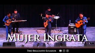 MUJER INGRATA  TRIO BELLCANTO EN VIVO  DRA [upl. by Ahsenauj]