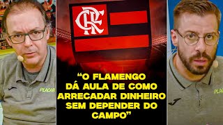 FLAMENGO É O TIME MAIS RICO DO BRASIL Cortes do Opinião Placar [upl. by Essyle]