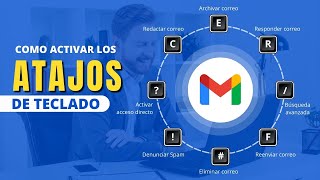 Atajos de Gmail Actívalos y Domina tu Bandeja de Entrada  Activar y usar teclas de atajos [upl. by Ileray940]