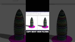 COPY REVIT VIEW FILTERS shorts revit nonicatab nonicaio [upl. by Adnawyek]