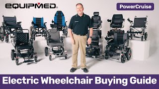 Buyers Guide  Equipmed PowerCruise Electric Wheelchairs [upl. by Sydney339]