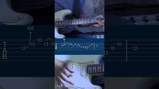 DIRE STRAITS  Sultans Of Swing  Solo 2 guitar tutorial [upl. by Nylekcaj]