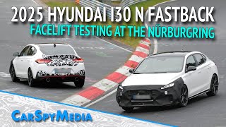 2025 Hyundai i30 N Fastback Facelift Prototype Caught Testing At The Nürburgring [upl. by Erminie]