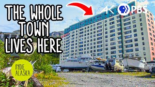 I Lived in Whittier Alaska A Town Under One Roof  INDIE ALASKA [upl. by Nalon]