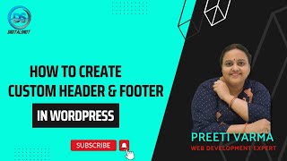 How To Create Custom Header and Footer in WordPress  Header and Footer in WordPress [upl. by Sibel]