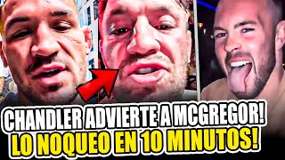 ¡Chandler emite SEVERA ADVERTENCIA a Conor McGregor¡ Covington APAGA PELEA con Ian Garry en UFC 303 [upl. by Cara]