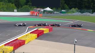 Euroformula Open 2022 ROUND 4 BELGIUM  Spa Francorchamps Race 3 Highlights [upl. by Kina]