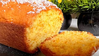 The famous orange cake that melts in your mouth  Easy and fast recipe [upl. by Slifka]