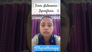 Autonomic dysreflxia l Neurological l Physiotherapy ll Harshika Gupta harshikagupta2059 [upl. by Elylrac779]