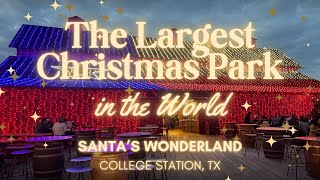 The Largest Christmas Park in the World 🎄🎅🏼 [upl. by Emorej]