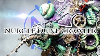 40K Conversion  Nurgle Onager Dunecrawler [upl. by Wolcott]