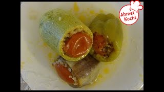 Rezept Dolma  Ahmet Kocht  türkisch kochen  Folge 36 [upl. by Neerod]