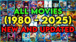 Doraemon All Movies List 19802025  Doraemon all movies 2025  Doraemon movies list  Doraemon [upl. by Aitropal]