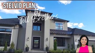 Toll Brothers  The Stelvio Model Home Tour  5600 SF  Woodsons Reserve [upl. by Anec788]