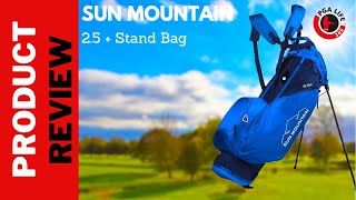 PRODUCT REVIEW  Sun Mountain 25 Stand Bag [upl. by Ilatfan402]