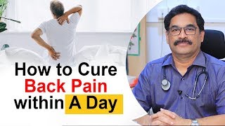 How to Cure Back Pain within A Day  Foraminal Stenosis Treatment  Medtalk [upl. by Malory504]