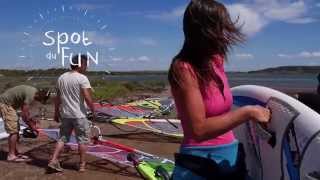 WINDSURF amp KITESURF Camping Le FUN [upl. by Mechling]