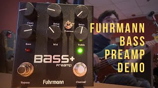 Fuhrmann Bass  Preamp Demo [upl. by Arraeis117]