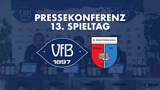 Pressekonferenz nach dem Spiel VfB Oldenburg  SV DrochtersenAssel am 13 Spieltag [upl. by Ecnerwaled]