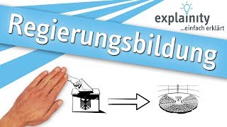 Regierungsbildung einfach erklärt explainity® Erklärvideo [upl. by True]